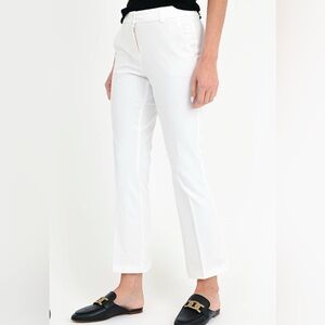 Cambio Stella Easy Kick White Pants